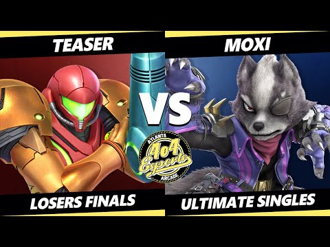 4o4 Smash Night 45 Losers Finals - Moxi (Wolf) Vs. Teaser (Samus) SSBU Ultimate Tournament