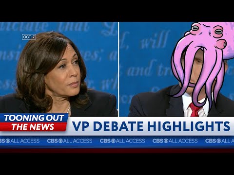 Animals invade Mike Pence's head