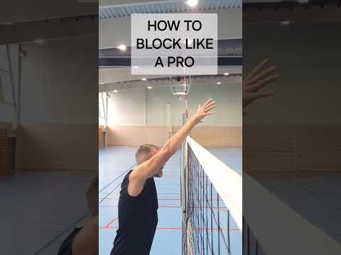 Block like a pro! Volleyball blocking Hacks! #volleyball