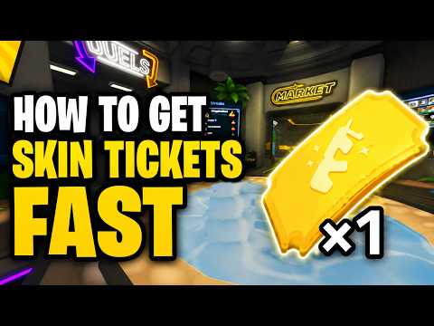 How to GET SKIN TICKETS FAST in RIVALS Roblox