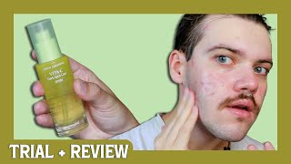 goodal green tangerine vita-c dark spot care serum | trial + review