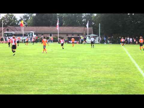 FC Volendam-Feyenoord(1ste H1)(3-1)Top D Toernooi 2015