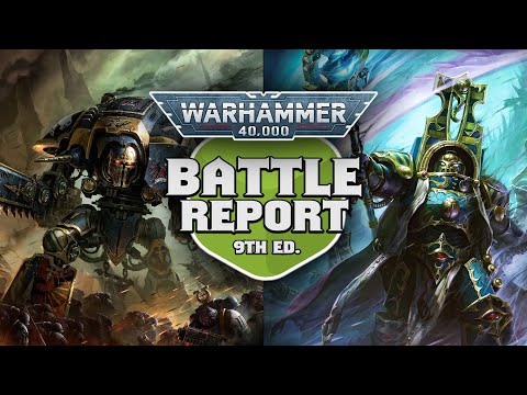 NEW Imperial Knights vs Thousand Sons Warhammer 40k 9th Edition Battle Report Ep 196