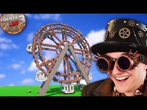 XXL Riesenrad in Create! FUNKTIONIERT! - CREATE LIVE 3 - #20
