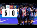FC Barcelona vs Villarreal CF (5-0) | Resumen y goles | Highlights Liga F