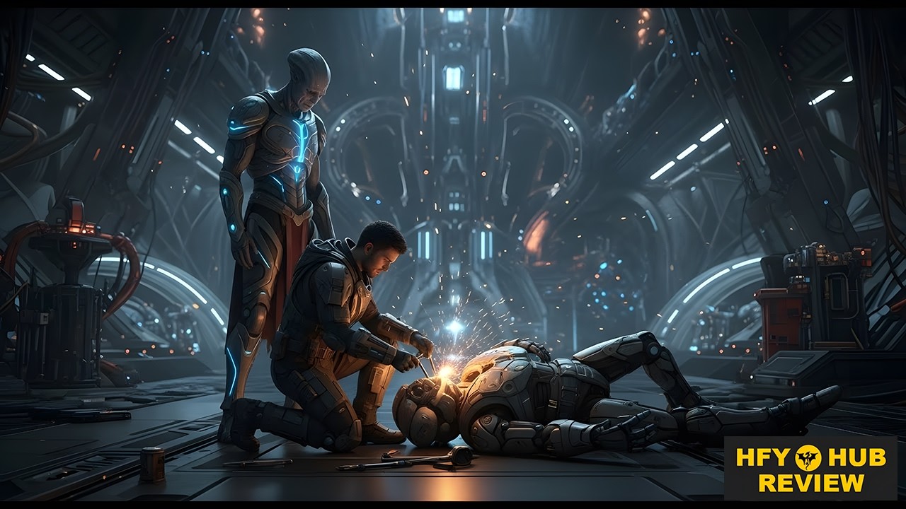 Human Engineer Discovers Alien Mourning Her Broken Robot