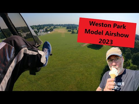 I fly into the Weston Park Model Airshow 2023.