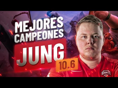 MEJORES CAMPEONES para jugar JUNGLA con Lamabear - PARCHE 10.6 - TRUCOS Y CONSEJOS
