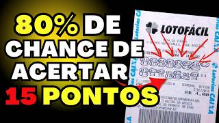 ELE DESCOBRIU A BRECHA PARA GANHAR NA LOTOFÁCIL COM 15 PONTOS!
