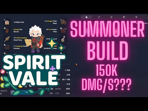 Summoner Wolf Build Patch 0.10.0 | Spirit Vale