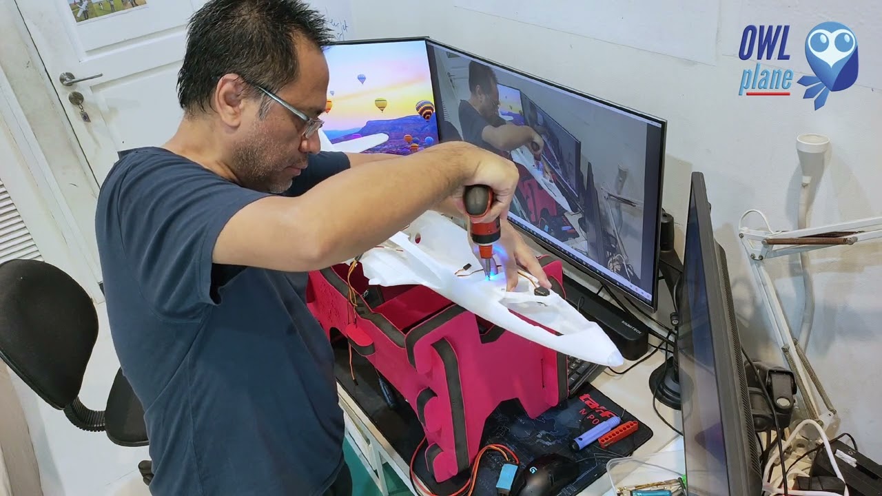 BD OWLjet 70mm EDF - Nose LG Installation - Fixed