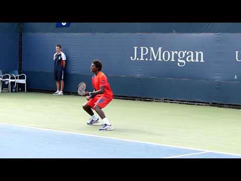 Elias Ymer - US Open juniors 2013 - Slow motion video