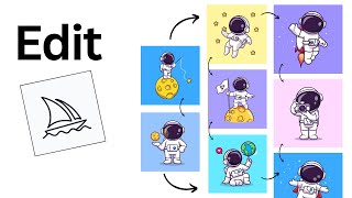 How To Use Edit Midjourney Images  to Get Amazing Results with Ai!