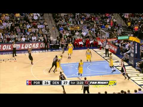Damian Lillard vs Nuggets (Full Highlights) [15.01.2013]