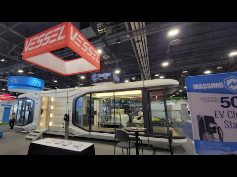 EV Tiny House | VESSEL E7 Tour at CES 2023