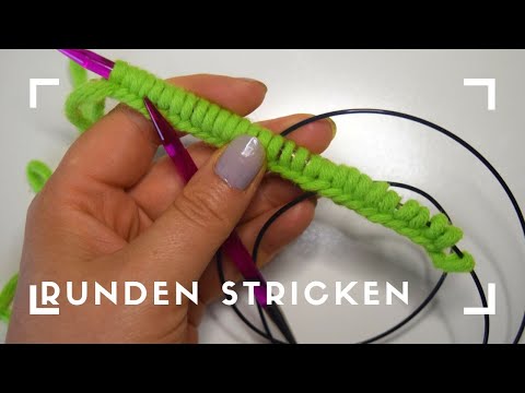 Der magische Loop: Rundstricken mit Rundstricknadel statt Nadelspiel