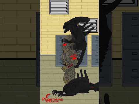 Alien Vs Predator | Short 8 #alien #predator #shorts