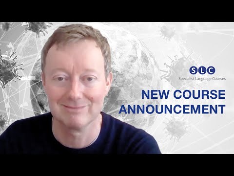 ENGLISH FOR PANDEMICS | NEW Course Announcement