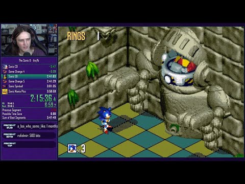 Sonic 3D Blast - Beat The game speedrun in 29:58 | Marathon style commentary