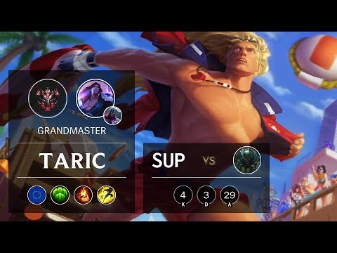Taric Support vs Pyke - EUNE Grandmaster Patch 10.2