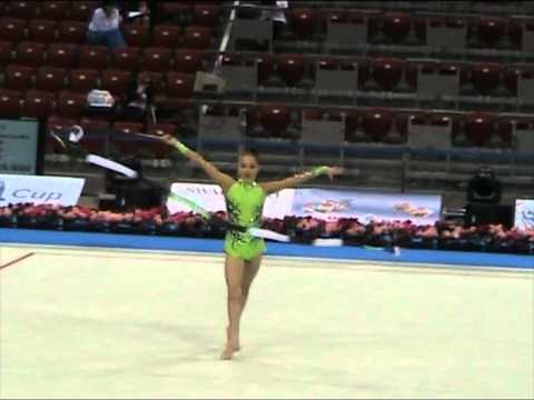 Simona Ivanova Ribbon  Dundee Cup 2012
