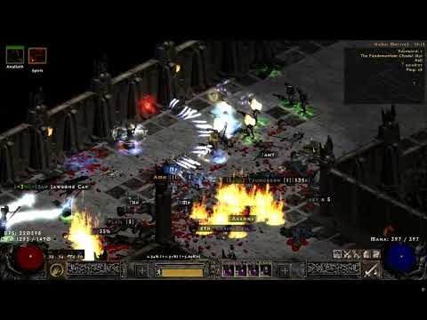 Project Diablo 2 S11 Holy Fire Sacrifice Paladin 172% Citadel +15%max life +1Area 5min