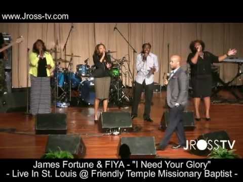 James Ross @ James Fortune & Fiya - "I Need Your Glory" (Live In St. Louis) - www.Jross-tv.com