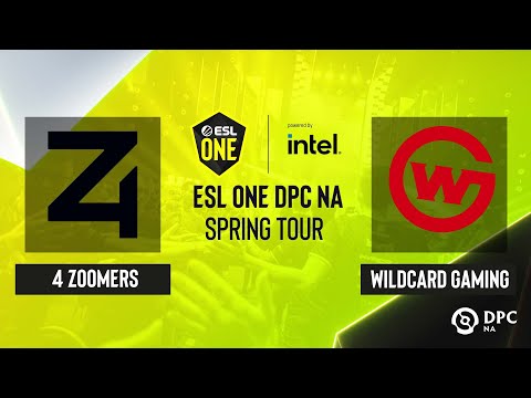Dota2 - 4 Zoomers vs Wildcard Gaming - Game 3 - ESL One DPC NA Spring