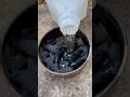 Charcoal and alcohol: the perfect combination of efficient combustion aids #outdoors #survival