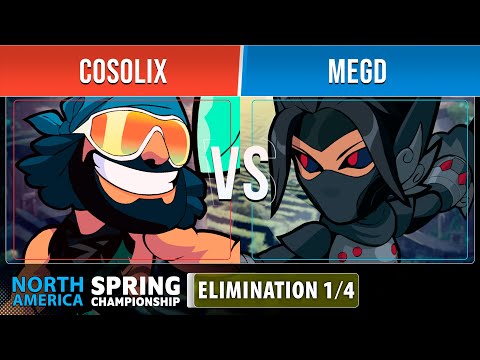 Cosolix VS megd - Elimination 1/4 - NA - Brawlhalla Spring Championship 2022