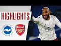 HIGHLIGHTS | Lacazette scores the winner | Brighton vs Arsenal (0-1) | Premier League