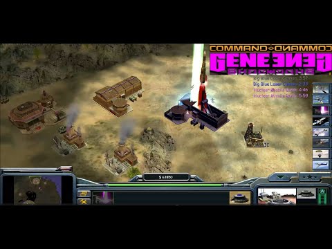 Generals Zero Hour: Shockwave Chaos mod 1 vs 7 Hard