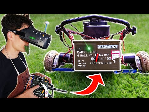 Guy Turns A Lawn Mower Into A Robot He Can Control With Virtual Reality. This Is How Well It Works