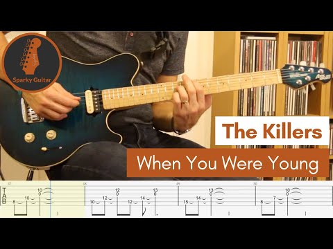 When You Were Young - The Killers (Guitar Cover #12 with Tabs)