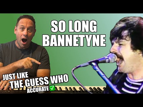Learn To Play Piano | So Long Bannetyne - The Guess Who | Accurate Lesson | Easy Tutorial