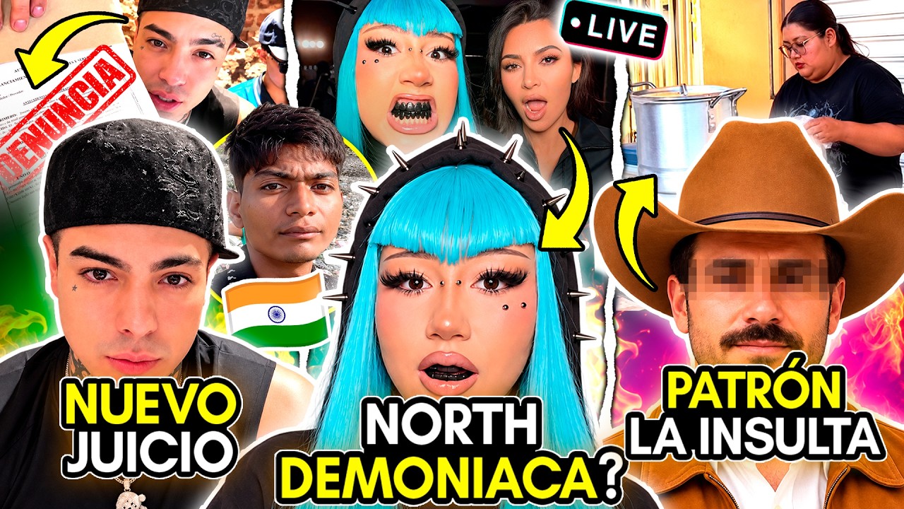 NORTH WEST DEMONIACA!? NAIM a JUICIO! EX PATRÓN la INSULTA! INFLUENCER INDIGNADO! JUNIOR H!