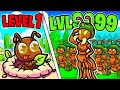 Upgrading 1 ANT To 100 000 ANT ARMY In Pocket Ants