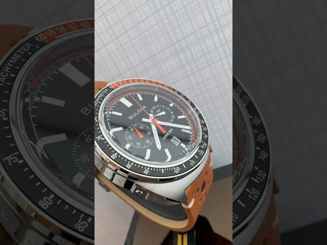 Vídeo relacionado con Bulova Reloj cronógrafo de Cuarzo para Hombre con Correa de Cuero 98B427, marrón, Moderno