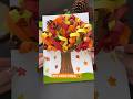 DIY CRAFT IDEA 🎨 AUTUMN TREE 🌳🍂