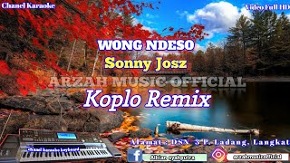 Download lagu WONG NDESO - SONNY JOSZ [KARAOKE] KOPLO REMIX SX KN7000 mp3