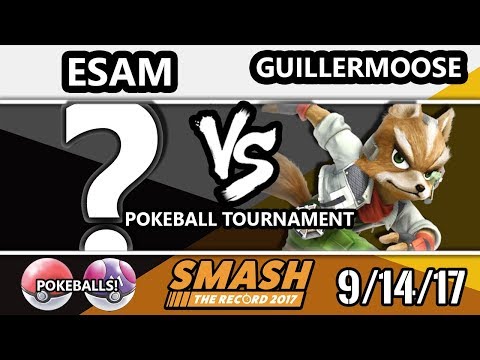 STR 2017 Smash 4 Pokeball Tournament - PG | Esam (Random)  Vs. Guilermoose (Fox) - Smash Wii U