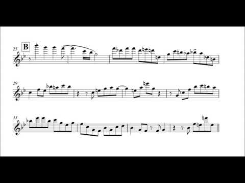 Cryin Blues - Eddie Harris Transcription