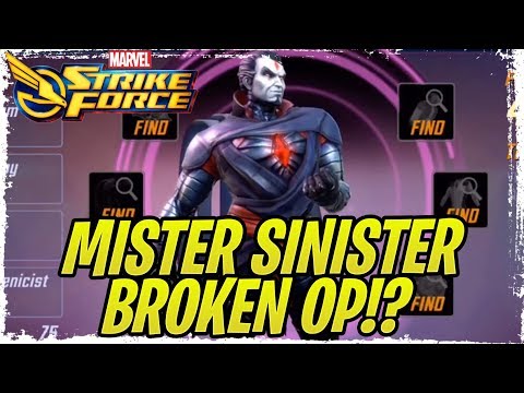 Mister Sinister is Crazy OP! Asgardian Reworks Incoming Soon? | Marvel Strike Force