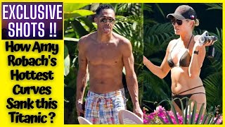 GMA Host Amy Robach Exposing her Hottest Vital Stats in a Thong black bikini with Lover TJ Holmes