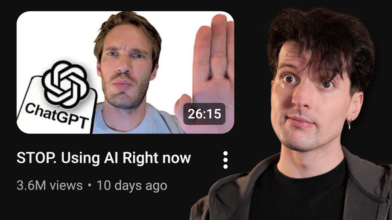 PewDiePie is right about AI