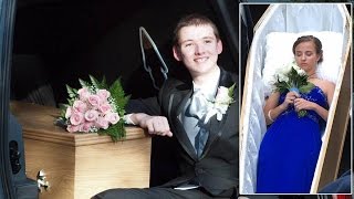 17-Year-Old Aspiring Funeral Director Arrives To Prom Inside Coffin