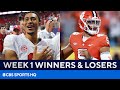 College Football Week 1 Winners & Losers: Alabama, Clemson, & MORE | CBS Sports HQ