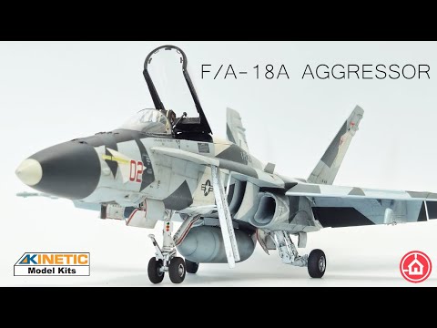Step by Step - Kinetic 1/48 F/A-18 Hornet - Model Aircraft build