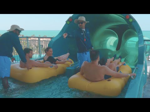 Smooth Ride at Aquaventure Water Park in Dubai
