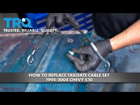 How to Replace Tailgate Cable Set 1994-2004 Chevy S10